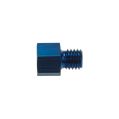 1/8 NPT Female to M10x1.5 Metri Male Oil Fuel Pressure Sensor Pump Adapter Modrá-1