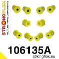 106135A: Polyuretanová sada předního zavěšení SPORT Mazda MX-5 NB-1