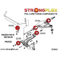 106135A: Polyuretanová sada předního zavěšení SPORT Mazda MX-5 NB-2