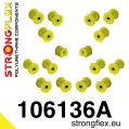 106136A: Polyuretanová Sada zadního zavěšení SPORT Mazda MX-5 NB-3