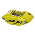 Brzdový třmen Wilwood 120-8729 Powerlite univerzální radiální žluté 4 pístky-1
