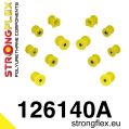 126140A: Sada silentbloků zadního zavěšení SPORT Mitsubishi Lancer EVO 4/5/6-3