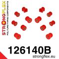 126140B: Sada silentbloků zadního zavěšení Mitsubishi Lancer EVO 4/5/6-1
