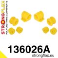 136026A: Polyuretanová sada předního stabilizátoru SPORT Opel Astra F-1