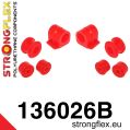 136026B: Polyuretanová sada předního stabilizátoru Opel Astra F-1