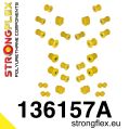136157A: Polyuretanová sada předního a zadního zavěšení SPORT Opel Ascona B-4