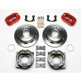 Wilwood 140-11403 Forged Dynapro Low-Profile Zadní Brzdová Sada Červená-2
