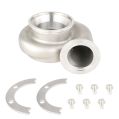 Turbo housing JRspec GT35 / GTX35 Nerez Dual V-band TH A/R .82 turbo kryt-1
