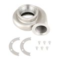 Turbo housing JRspec GT35 / GTX35 Nerez Dual V-band TH A/R .82 turbo kryt-2