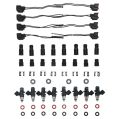 DeatschWerks Matched set of 8 Injectors 700cc/min-1