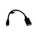 Ecumaster Kabel AA0035 OTG USB 2.0 USB A gniazdo USB B micro wtyk 0,2m czarny-1