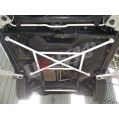 Mid Lower Bar Ultra Racing for Smart Fortwo 450 Softtop 98-07-1