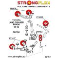 216123A: Polyuretanová sada předního zavěšení SPORT Toyota Land Cruiser-4