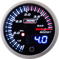 Prosport JDM Series 52mm - Ukazatel plnicího tlaku 0 až 4 Bar s vodotěsným senzorem-2