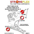 221072A: Silentblok předního ramene přední 30mm SPORT Audi A1-5