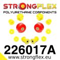 226017A: Polyuretanová sada předního zavěšení SPORT Volkswagen VW Caddy 2-3
