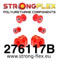 276117B: Polyuretanová sada stabilizátoru a předních spojek Subaru Baja-1