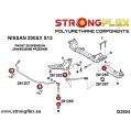 281207B: Silentblok předního stabilizátoru Nissan 100NX-3