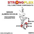 281661A: Silentblok předního ramene přední SPORT Nissan Almera N16-4