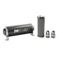 DeatschWerks In-Line Fuel Filter Kit -10AN 100 Micron 160mm-1