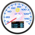 Auto Gauge 60mm - 4v1 ukazatel tlak oleje napětí teplota vody a oleje-1