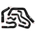 Silikon hadice chladiče Kit FMIC.EU pro Honda Civic Type R EK EG B16A B16B B18A - Černý-2