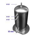 Swirl pot 2.5l Koncovky 8mm 15mm-1