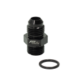 AN6 ORB Male To AN6 Male JIC Hose Fitting Adapter Black-1