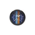 DeatschWerks Fuel Pressure Gauge - Liquid Filled Blue Face with DW Logo-1
