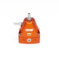 DeatschWerks DWR1000iL In-Line Adjustable Fuel Pressure Regulator (AFPR) Orange-1