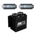 DeatschWerks 2.5L Surge Tank with 2 250iL In-Line Fuel Pump-1