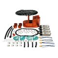 DeatschWerks 2.0L Fuel Cell Surge Tank with 4 DW400 Fuel Pumps-1
