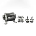 DeatschWerks In-Line Fuel Filter Kit 5/16 In Barb 5 Micron 70mm-1