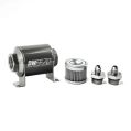 DeatschWerks In-Line Fuel Filter Kit -6AN 10 Micron 70mm-1
