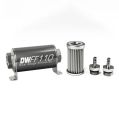 DeatschWerks In-Line Fuel Filter Kit 5/16IN 5 Micron 110mm-1