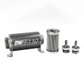DeatschWerks In-Line Fuel Filter Kit 5/16IN 10 Micron 110mm-1