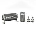 DeatschWerks In-Line Fuel Filter Kit 3/8IN 100 Micron 110mm-1
