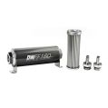 DeatschWerks In-Line Fuel Filter Kit 3/8IN 5 Micron 160mm-1
