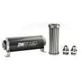 DeatschWerks In-Line Fuel Filter Kit -8AN 5 Micron 160mm-1
