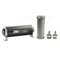 Deatschwerks In-Line Fuel Filter Kit 5/16IN 10 Micron 160mm-1