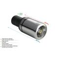 Univerzální koncovka tlumiče výfuku kulatá 80mm délka 80mm montážní průměr 45mm-2