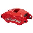 Brzdový třmen Wilwood 120-10938 D52 univerzální červené 2 pístky-1