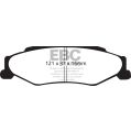 DP1160 Brake Pads ULTIMAX2 EBC Brakes for Cadillac XLR Chevrolet Corvette C5 Corvette C5 Z06-2