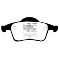 DP1231 Brake Pads ULTIMAX2 EBC Brakes for Volvo S60 Mk1 S80 Mk1 V70 Mk1 V70 Mk2 V70 XC XC70 Mk1 Cross Country S60 Mk1 T5 S80 Mk1 T6 V70 Mk2 R V70 Mk2 T5 V70 Mk3-2