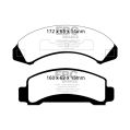 DP61272 Brake Pads GREENSTUFF EBC Brakes for Ford Aerostar Bronco II Explorer Ranger 2WD Ranger 4WD Mazda B2300 B3000 B4000 Navajo-2