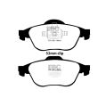 DP1394 Brake Pads ULTIMAX2 EBC Brakes for Renault Laguna 2 Laguna 3 Twingo Wind Roadster Twingo RS-2