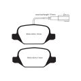 DP1430/2 Brake Pads ULTIMAX2 EBC Brakes for Alfa Romeo MiTo-2