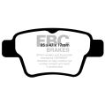 DP41575R Brake Pads YELLOWSTUFF EBC Brakes for Citroen Peugeot 207 207CC 307 C4 1st Generation-2