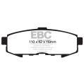 DP1733 Brake Pads ULTIMAX2 EBC Brakes for Mazda MPV-2