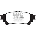 DP1850 Brake Pads ULTIMAX2 EBC Brakes for Lexus GS250 GS300h GS450h IS200t IS250 IS300 IS300h RC200t RC200t F-Sport RC300h RC300h F-Sport RX450h Toyota Fortuner AN150/160 Highlander Mirai Prius Plus ZVW40 Sienna-2